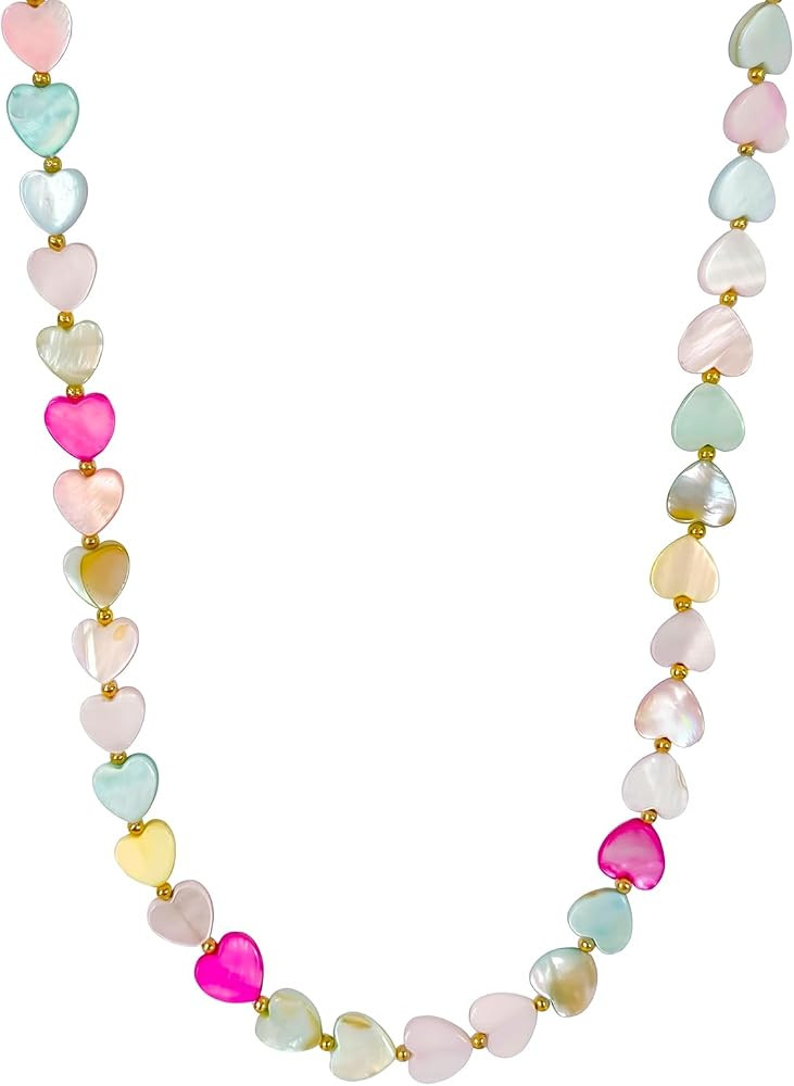 Stainless Steel, 18K Gold Plated, Elegant Minimalist Style, Aesthetic Design, Summer Beach Jewelr... | Amazon (US)