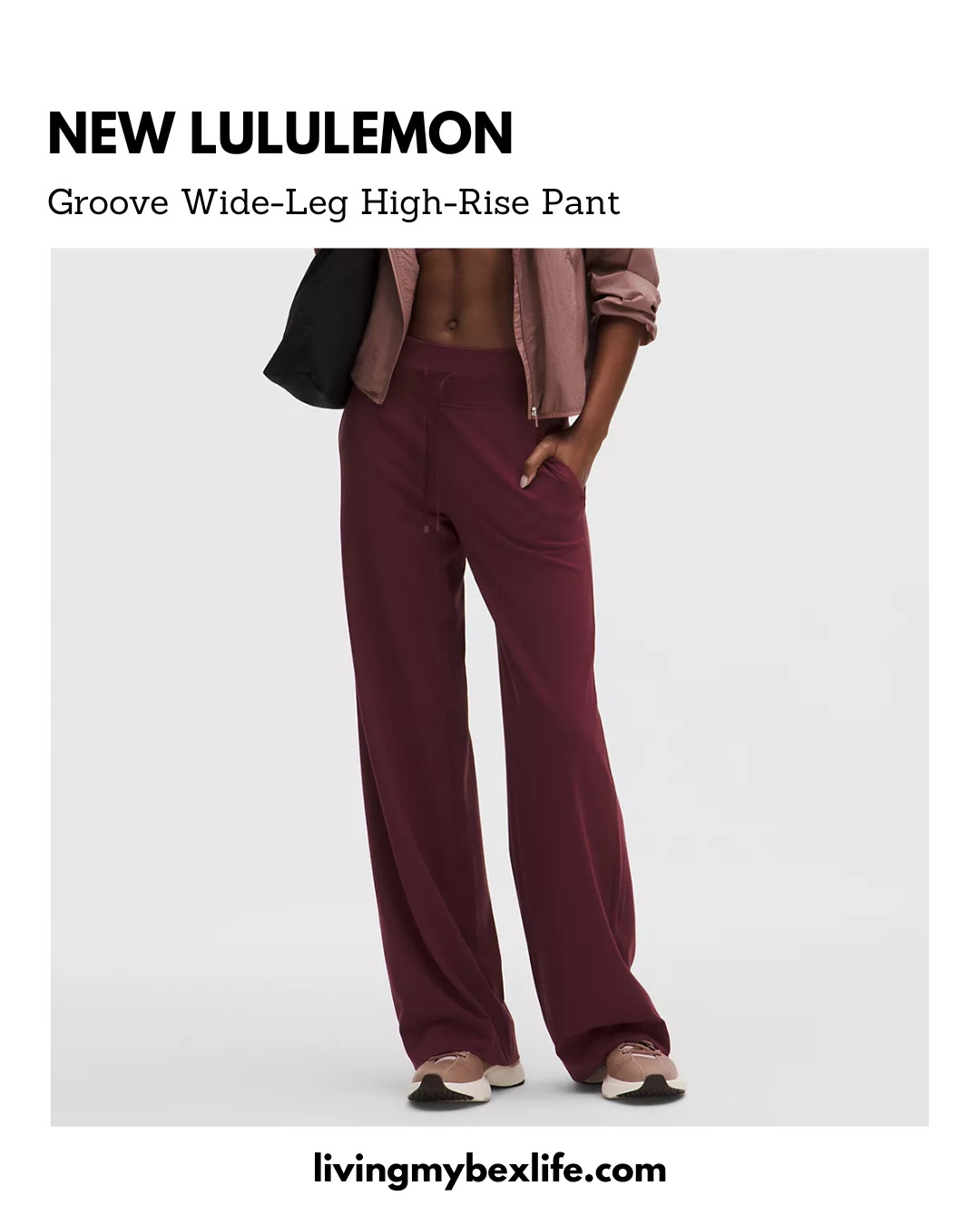 New lululemon Groove Wide-Leg High-Rise Pant 

 #LTKootd #LTKfitnessgoals #LTKU