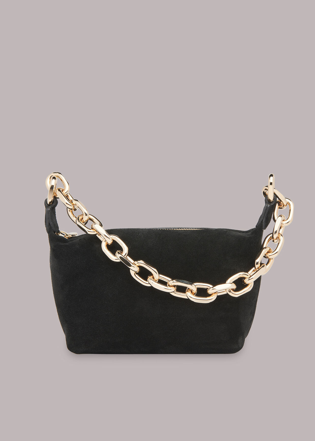Naia Suede Chain Bag | Whistles