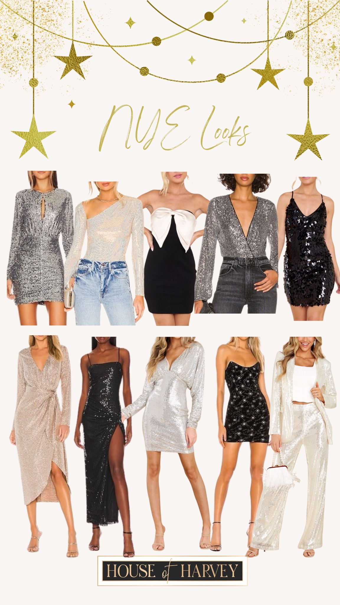 New Years Eve looks! 

Holiday style, style tip, glam, sequin, glitter, dress, tops

#LTKHoliday #LTKstyletip #LTKSeasonal