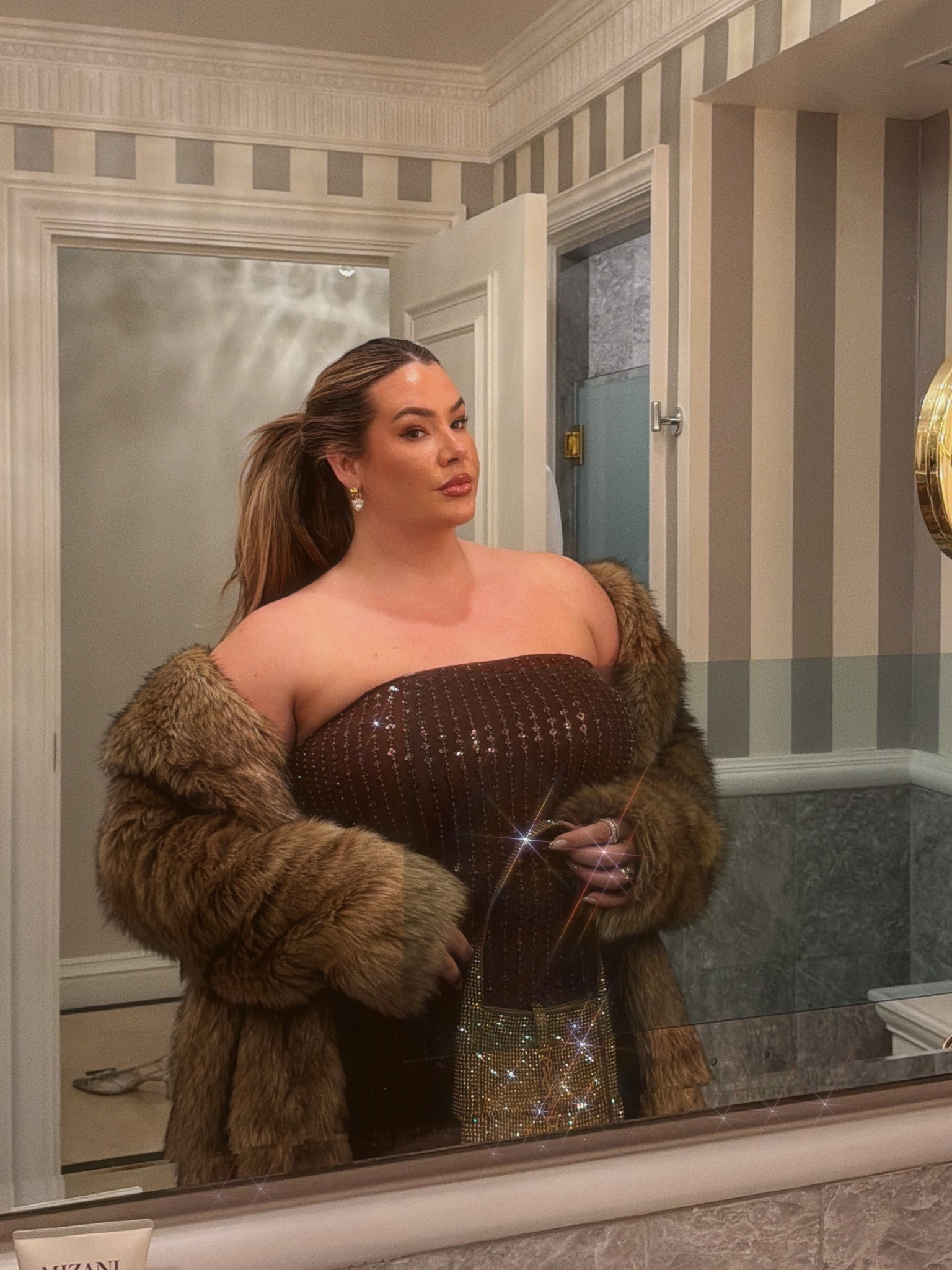 Night out in New York City 🌃 ✨ wearing this dress in an xl 🤎

#LTKHoliday #LTKSeasonal #LTKMidsize