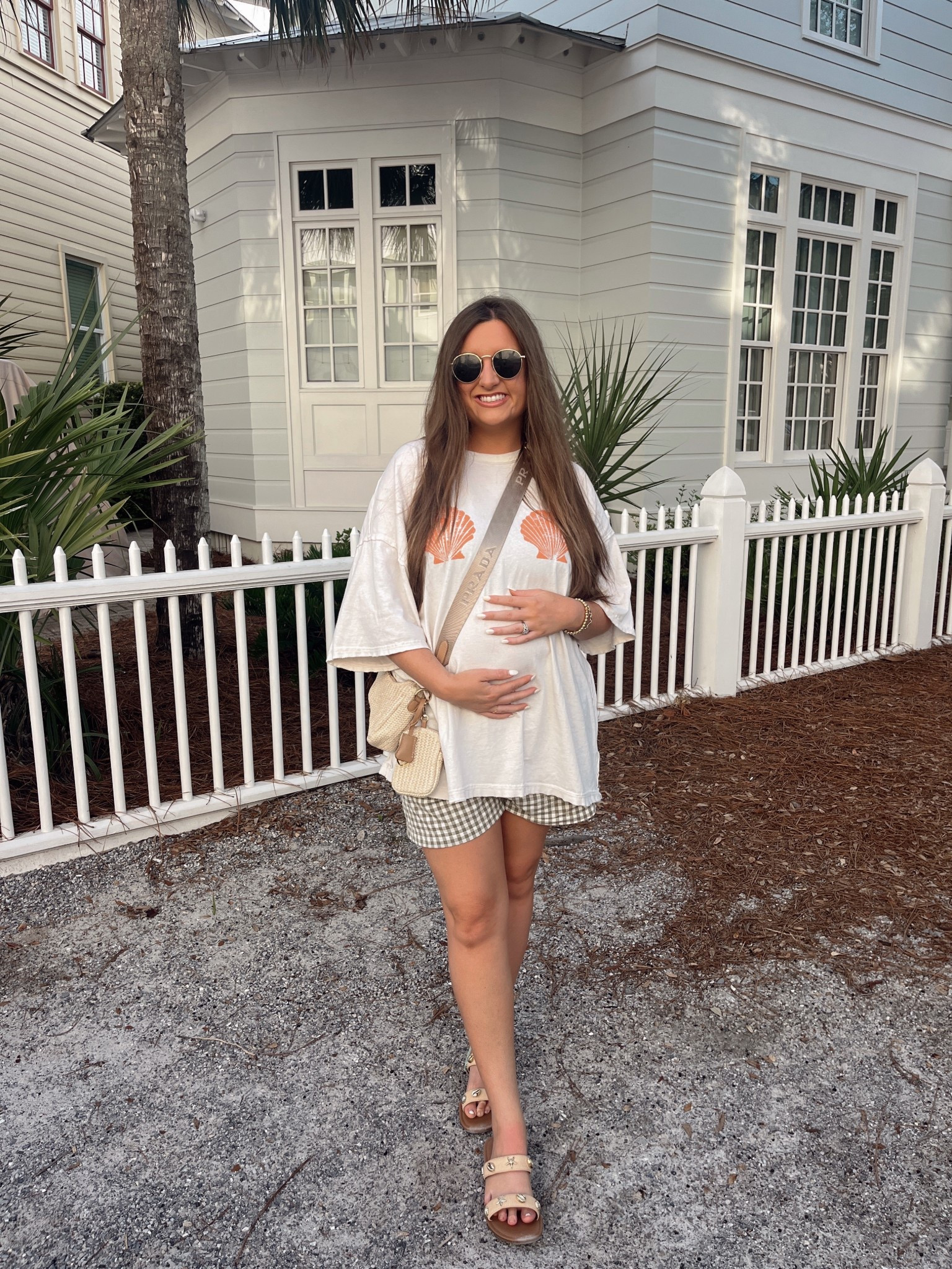 amazon boxer shorts + free people seashell tee 🐚

#LTKFindsUnder100 #LTKSummerEdit