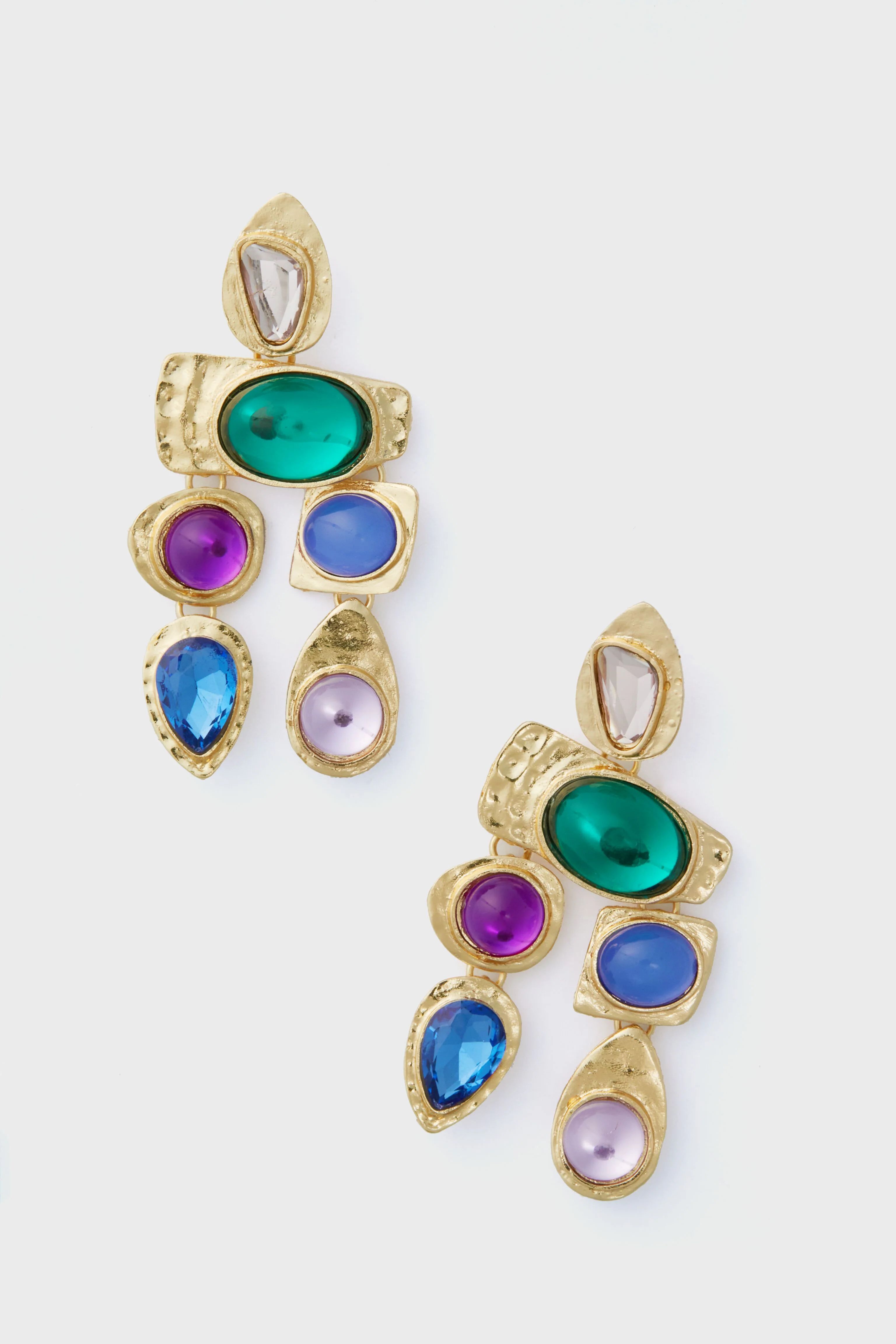 Jewel Multi Stone Earrings | Tuckernuck (US)