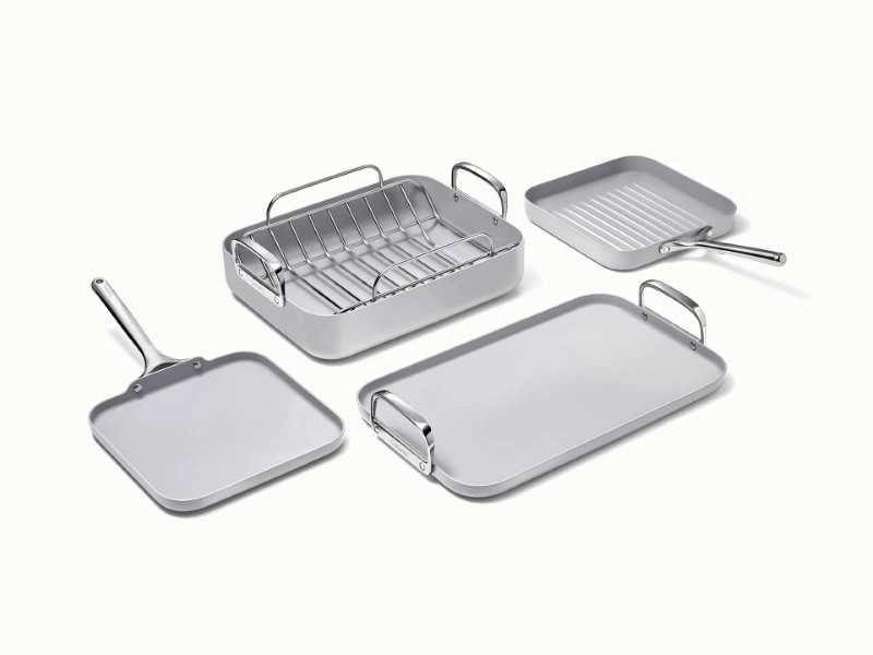 Squareware Set | 7-Piece Square Cookware | Caraway