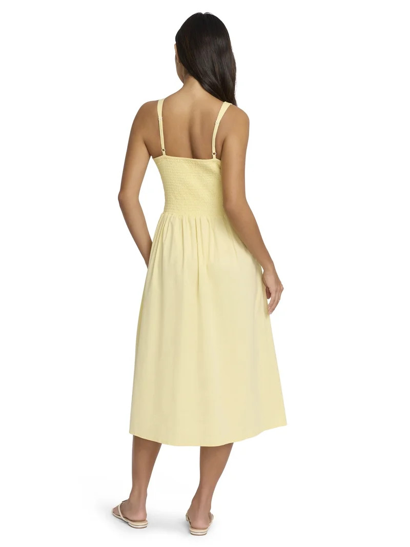 Mills by Millie Bobby Brown Women's Smock Maxi Dress, Sizes XXS-XXL | Walmart (US)