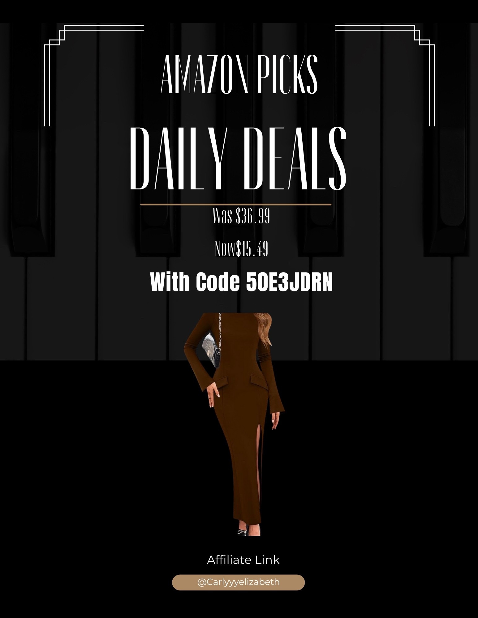 Daily deals, long dress

#LTKSaleAlert #LTKHoliday #LTKFindsUnder50