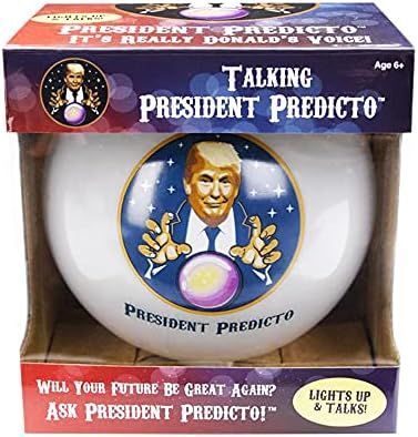 Talking President Predicto - Donald Trump Fortune Teller Ball - Lights Up & Talks - Ask YES or NO... | Amazon (US)