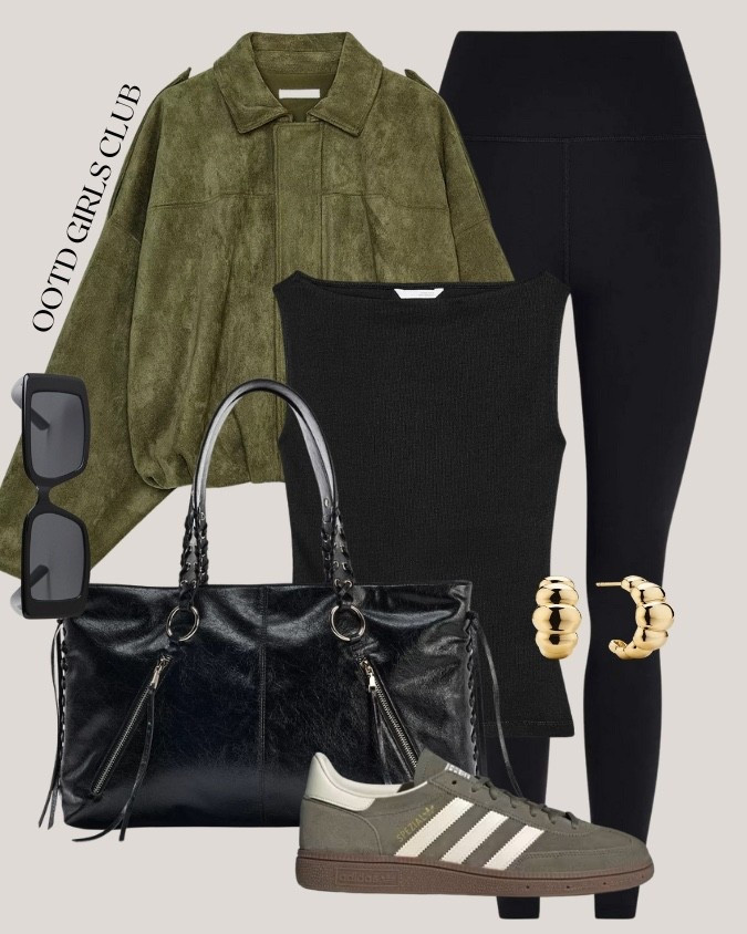 Adidas styling with the new suede bomber! 

#LTKstyletip #LTKautumn #LTKshoes