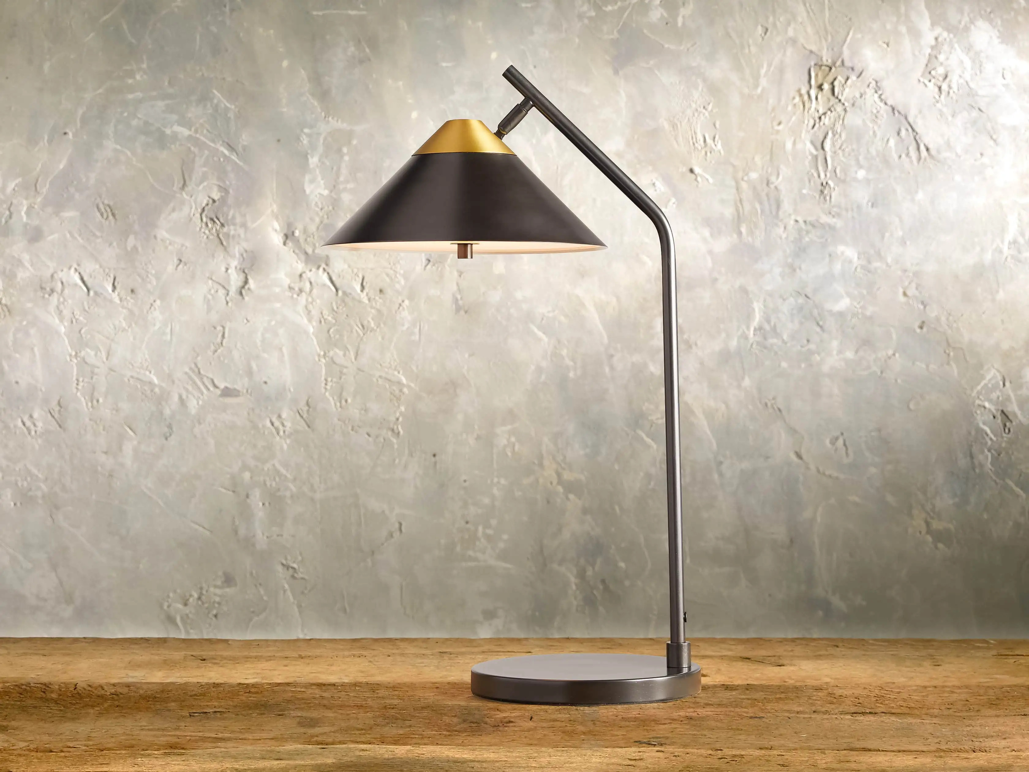 Marquee Bronze Task Table Lamp | Arhaus