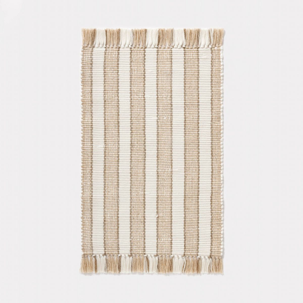 25"x38" Handloom Striped Indoor/Outdoor Accent Rug Natural - Threshold™ designed with Studio Mc... | Target