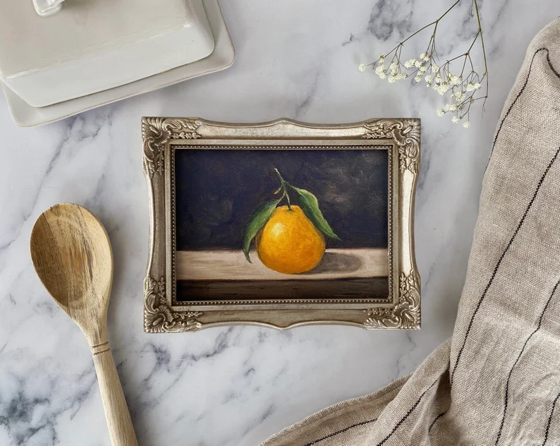 CLEMENTINE 3 Art Print  Unframed Oil Painting Print  Still - Etsy | Etsy (US)