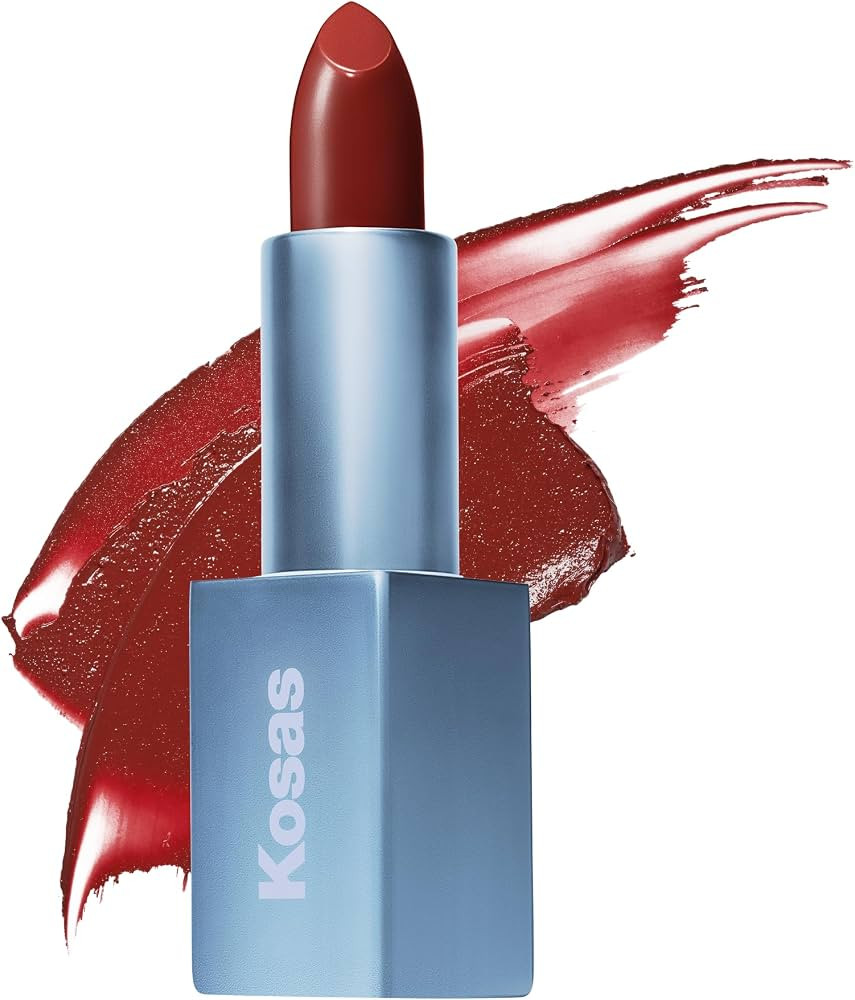 Kosas Weightless Lip Color Nourishing Satin Lipstick - High Impact Lip Color with Clean Formula -... | Amazon (US)