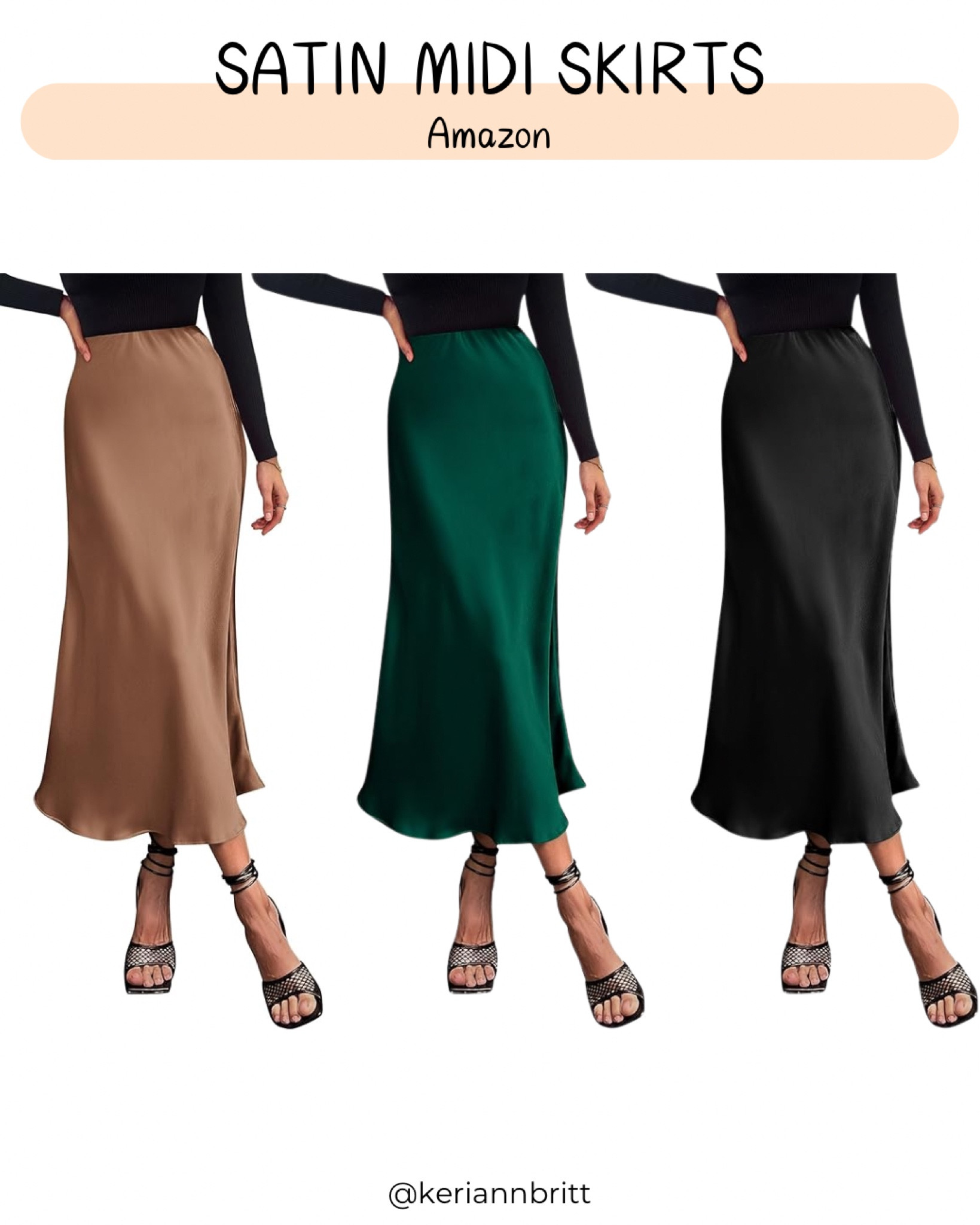 Satin Midi Skirt on Amazon - several colors available 


Amazon fashion / midi skirt 

#LTKWorkwear #LTKFindsUnder50 #LTKStyleTip