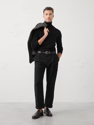 Merino Wool Turtleneck Sweater | Banana Republic Factory