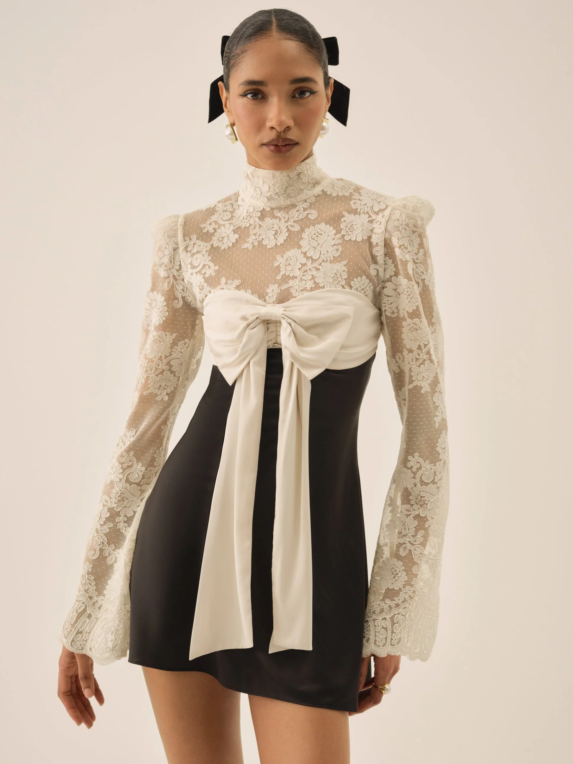 Grace Lace Mini Dress | For Love & Lemons