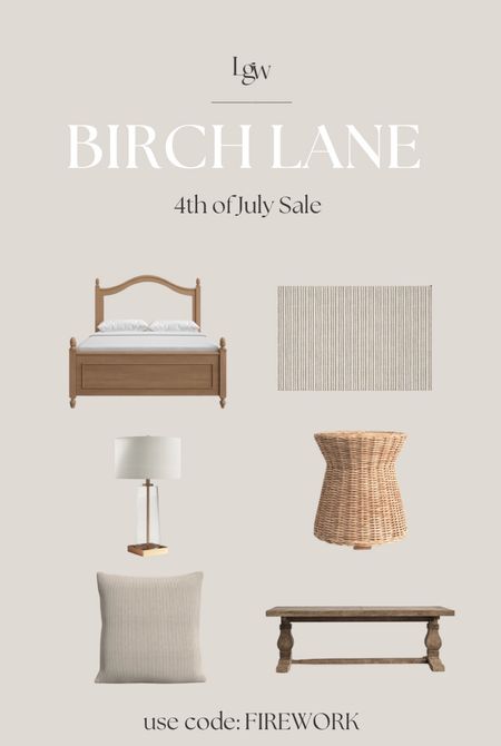Shop the Birch Lane 4tb of July Sale! Up to 60% off plus an additional 20% off with code FIREWORK

#LTKhome #LTKsalealert #LTKFind