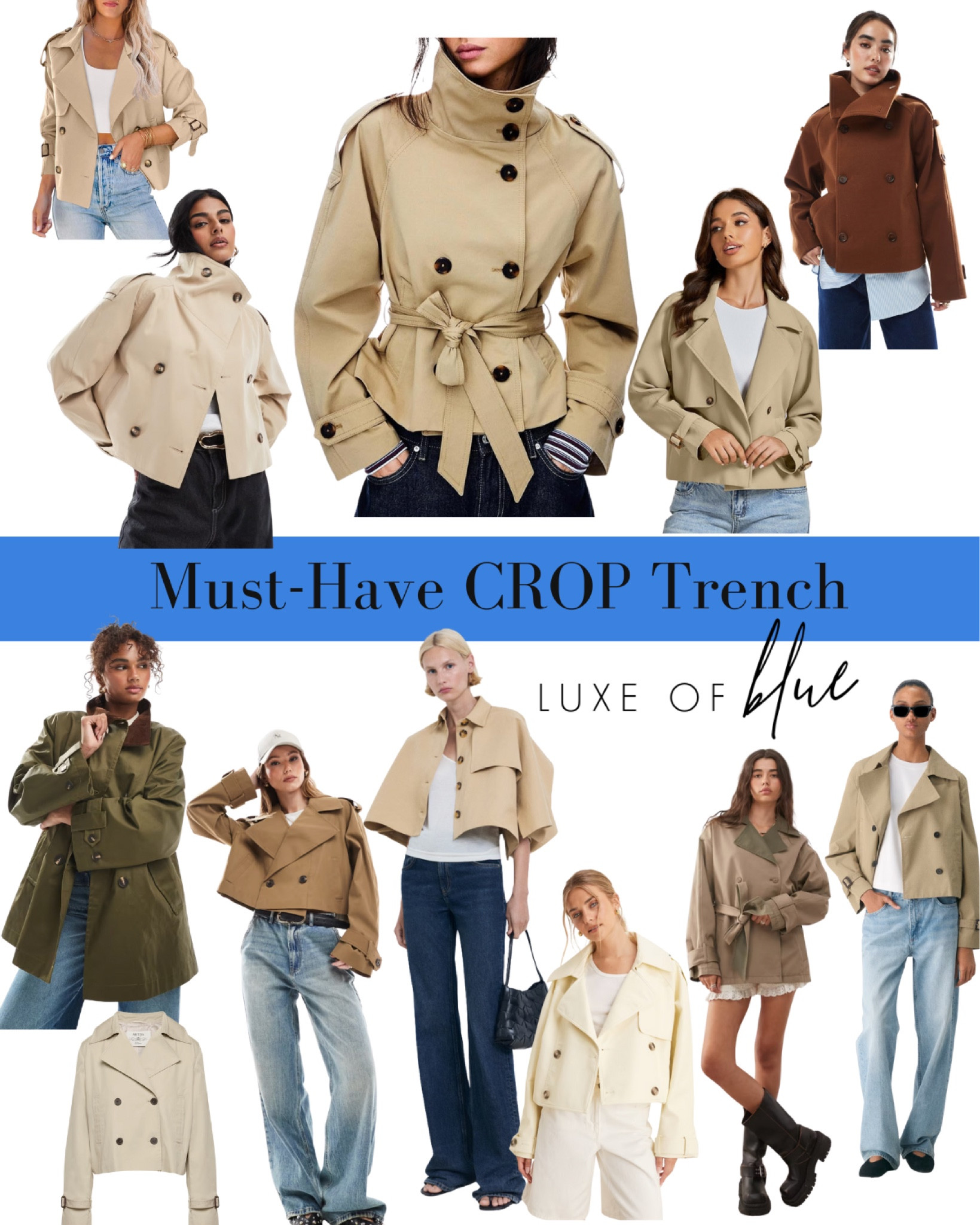 Must-Have CROP Trench Coat

#LTKFindsUnder100 #LTKStyleTip