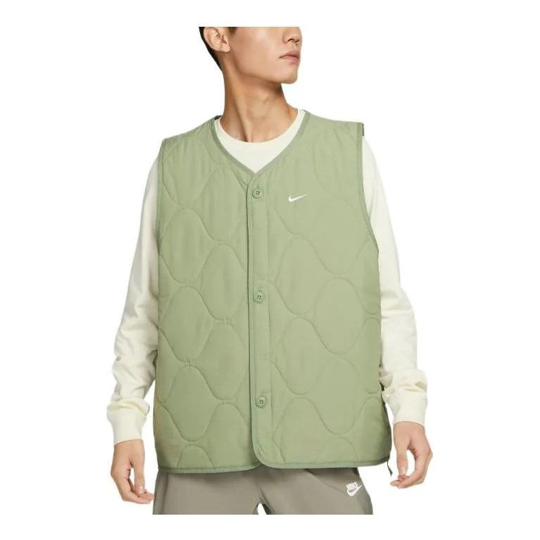 Nike Life Woven Insulated Military Vest 'Green' | KICKS CREW