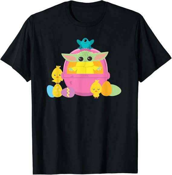 Star Wars The Mandalorian The Child Happy Easter T-Shirt | Amazon (US)