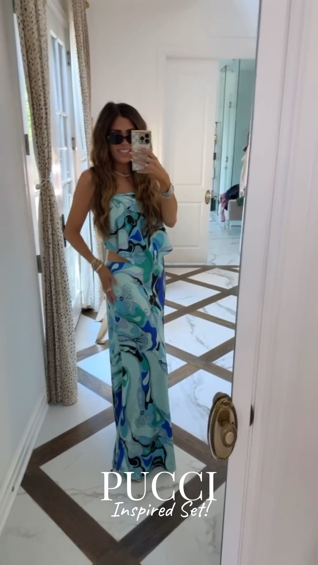 This set is PUCCI inspired! 🩵💙 The material feels $$$ and it’s affordable. I’m wearing a small top and medium skirt! 

Revolve fashion
Revolve finds
PUCCI
Summer outfits
Matching sets 
Vacation outfits
Gemme Beauty
Emily Gemma

#LTKootd #LTKSeasonal #LTKTravel