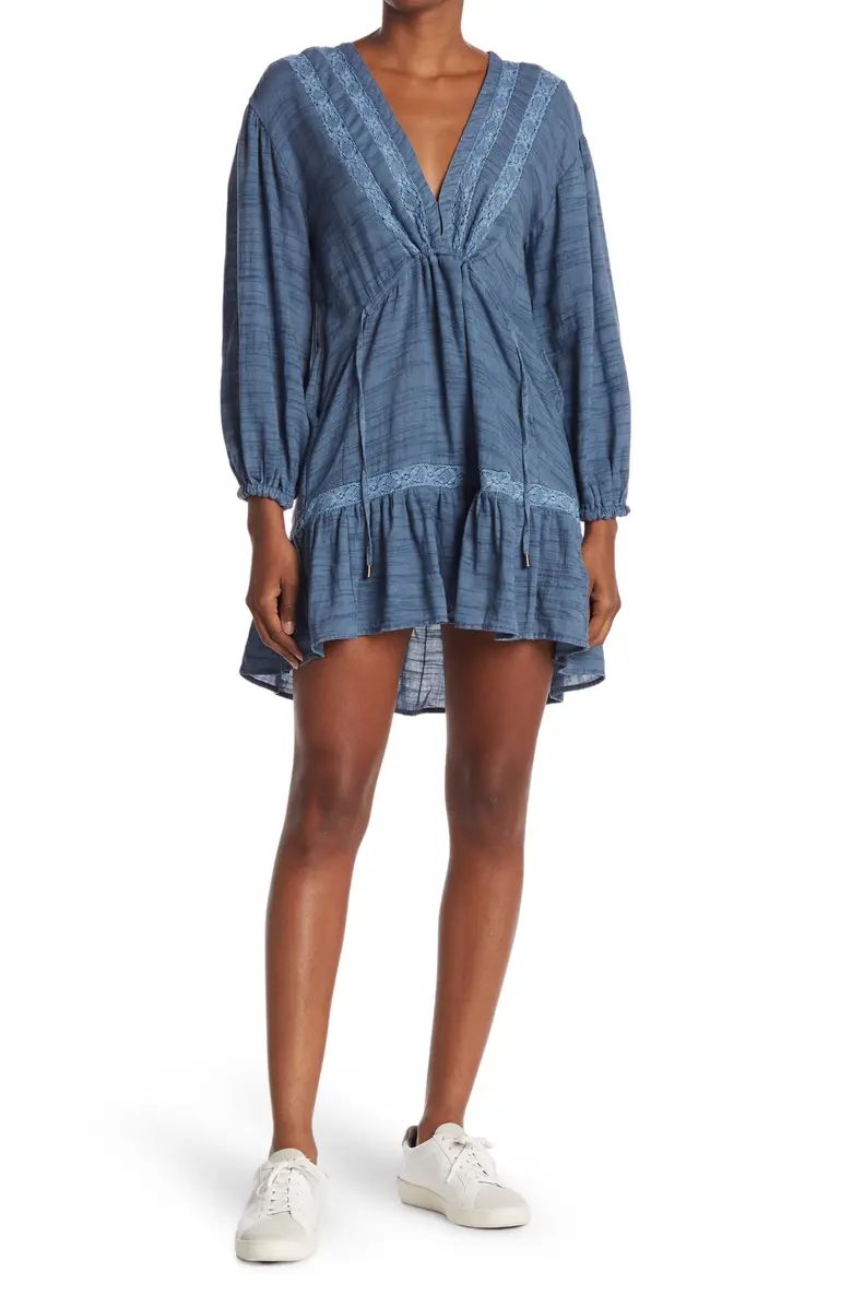 Rugged Beauty Lace Panel Swing Dress | Nordstrom Rack
