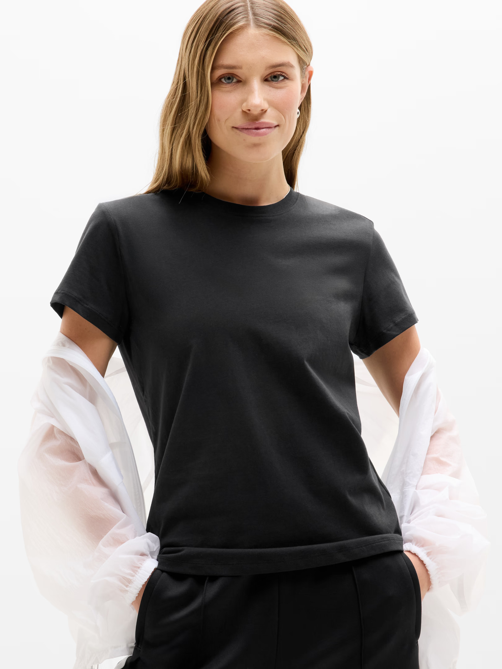 Favorite Cotton Classic Tee | Athleta