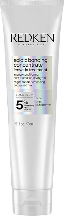 Redken Bonding Leave In Conditioner For Damaged Hair - Hair Repair Treatment, Strengthens Weak Ha... | Amazon (US)
