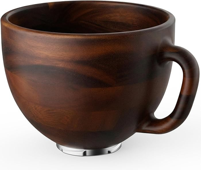 COFUN Premium Wood Mixing Bowl for KitchenAid 4.5-5 Qt Stand Mixers | Amazon (US)