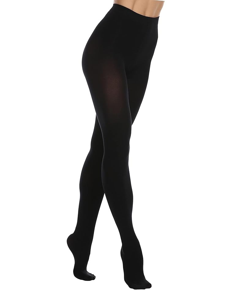EVERSWE Women's 80 Den Soft Opaque Tights, Women's Tights | Amazon (US)