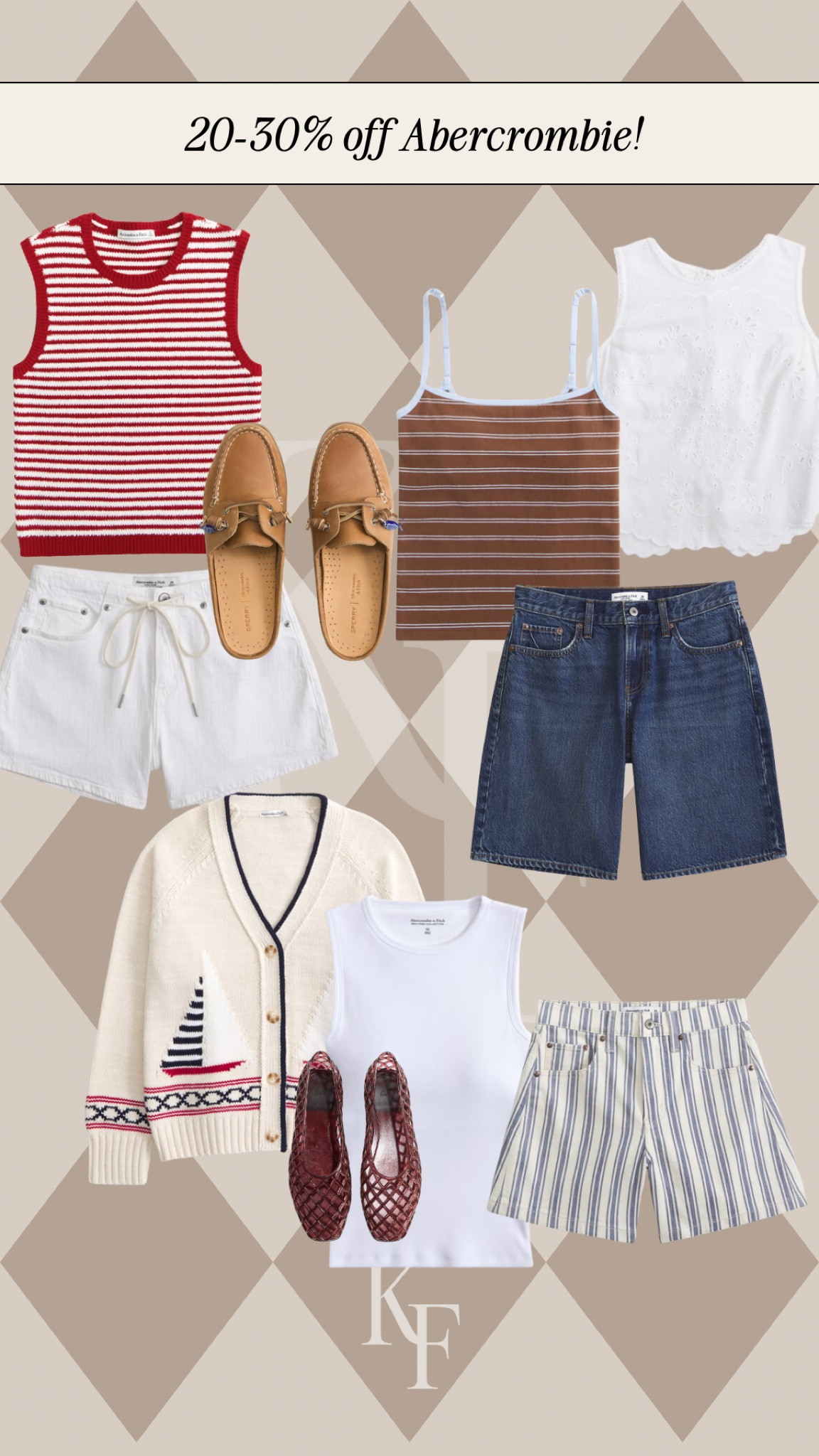 Summer outfit ideas! On sale now 20–30% off Abercrombie right now!

I wear a size small and tops, 27 inch shorts


#LTKootd #LTKPetite #LTKSaleAlert