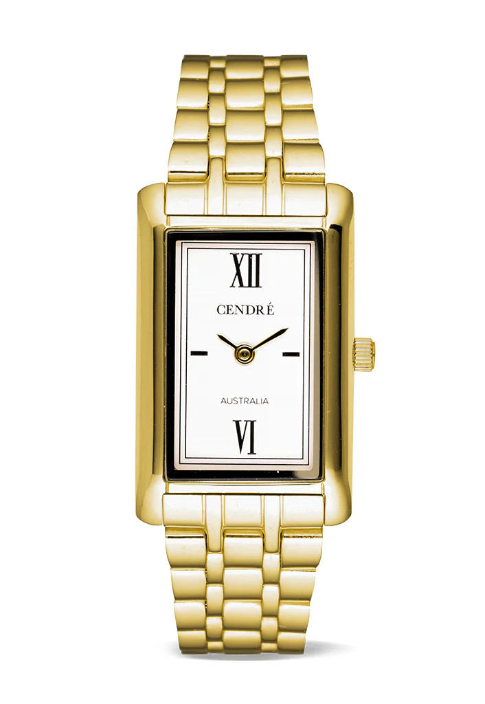 Kelly Watch | White | 14K Gold | Cendre