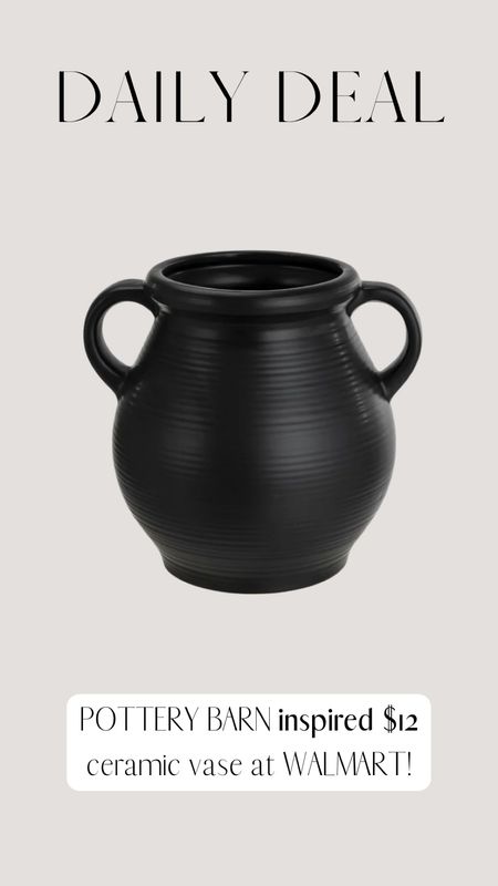 Pottery Barn inspired ceramic vase! 

Lee Anne Benjamin 🤍

#LTKunder50 #LTKsalealert #LTKhome