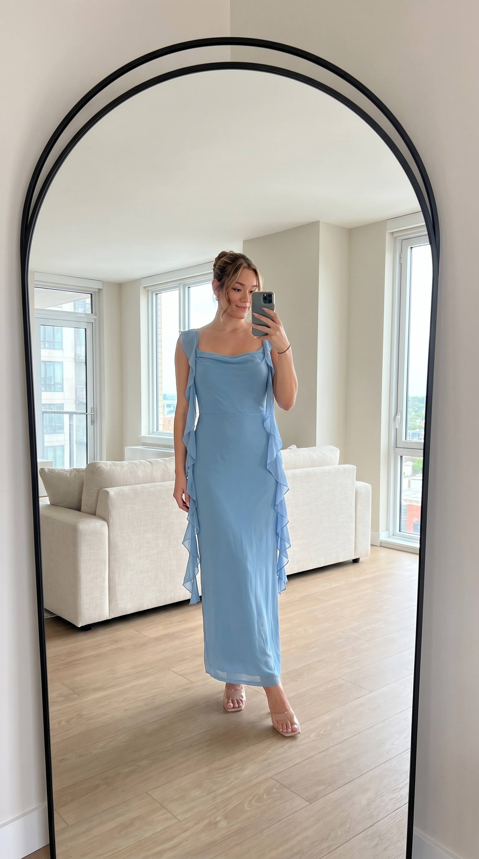 🩵 Powder Blue Ruffle Maxi

If you're attending a formal wedding this season, this powder blue maxi is absolutely stunning. 🩵 The cascading ruffles give it such an elegant, elevated look while still feeling soft and romantic. Perfect for black tie weddings, coastal celebrations, and destination venues.

✨ Linked here!

blue wedding guest dress, formal wedding guest dress, powder blue maxi dress, destination wedding guest outfit, black tie wedding guest dress, Amazon fashion 

 #LTKWedding