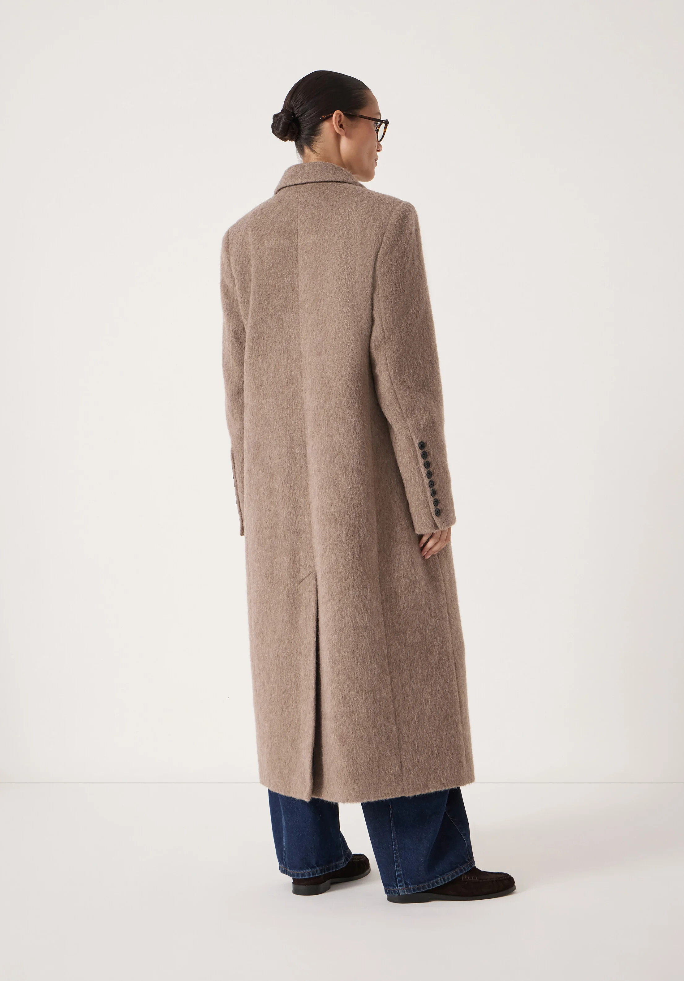 Meridah Italian Wool Coat | Hush UK