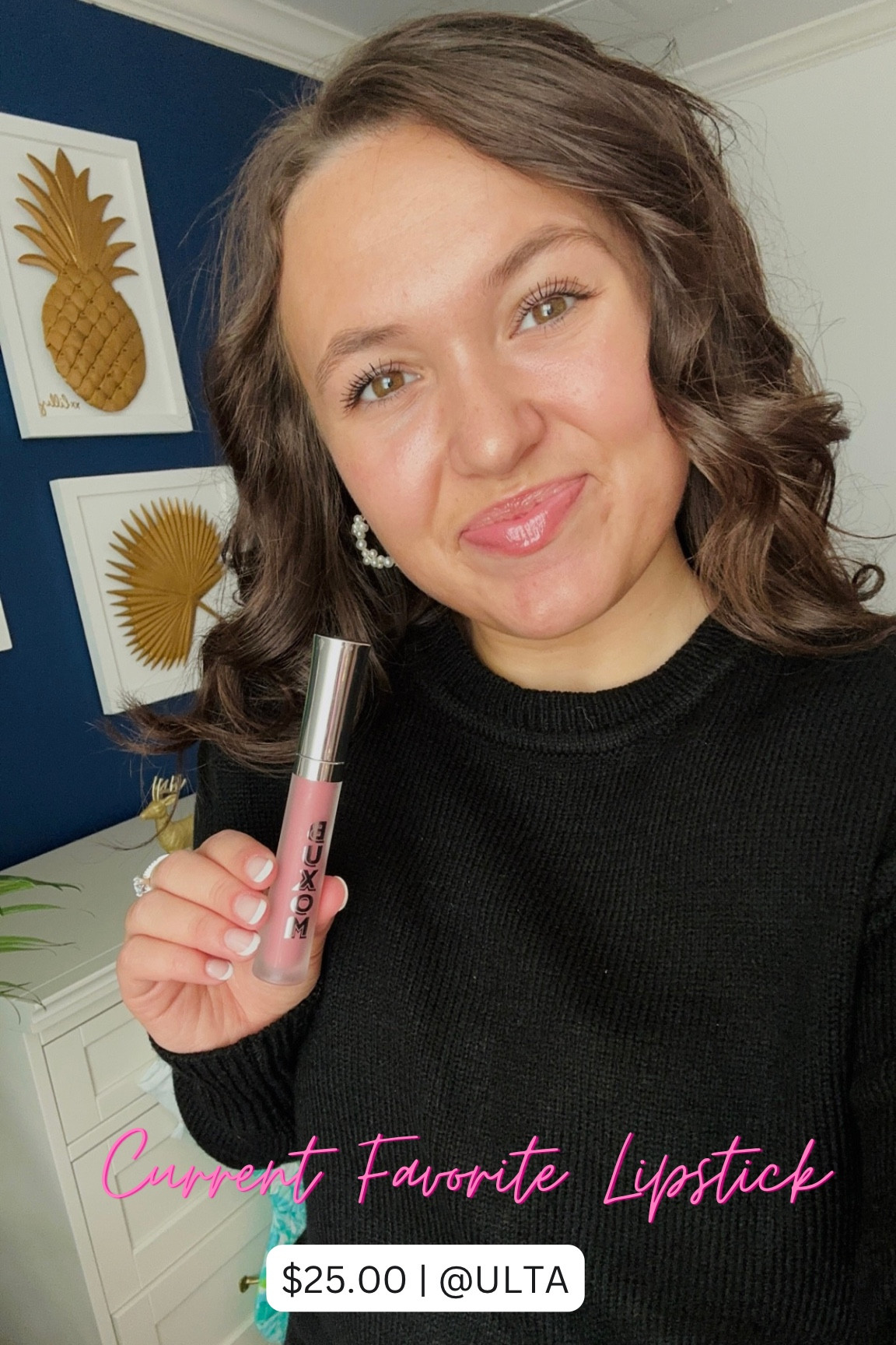 My best friend got me this Buxom lipstick for Christmas & y’all, I am already obsessed! The color is perfect, I love how the formula is not too thick, and it lasts several hours. I’m wearing the shade “Pink Margarita”. Linking below - from Ulta! 💕✨ 

Lipstick. Lipgloss. Ulta. Buxom. Plumping gloss. Beauty. Current favorites. 

#LTKfindsunder50 #LTKbeauty