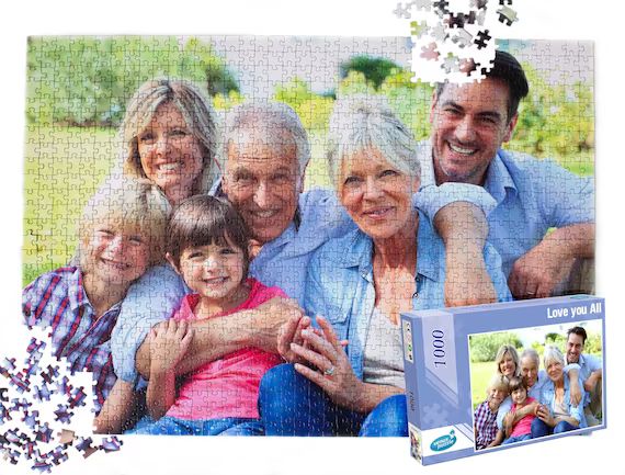 Custom photo puzzle 1000 pieces, Personalized Photo Puzzle / Custom Photo Jigsaw from your own  p... | Etsy (US)