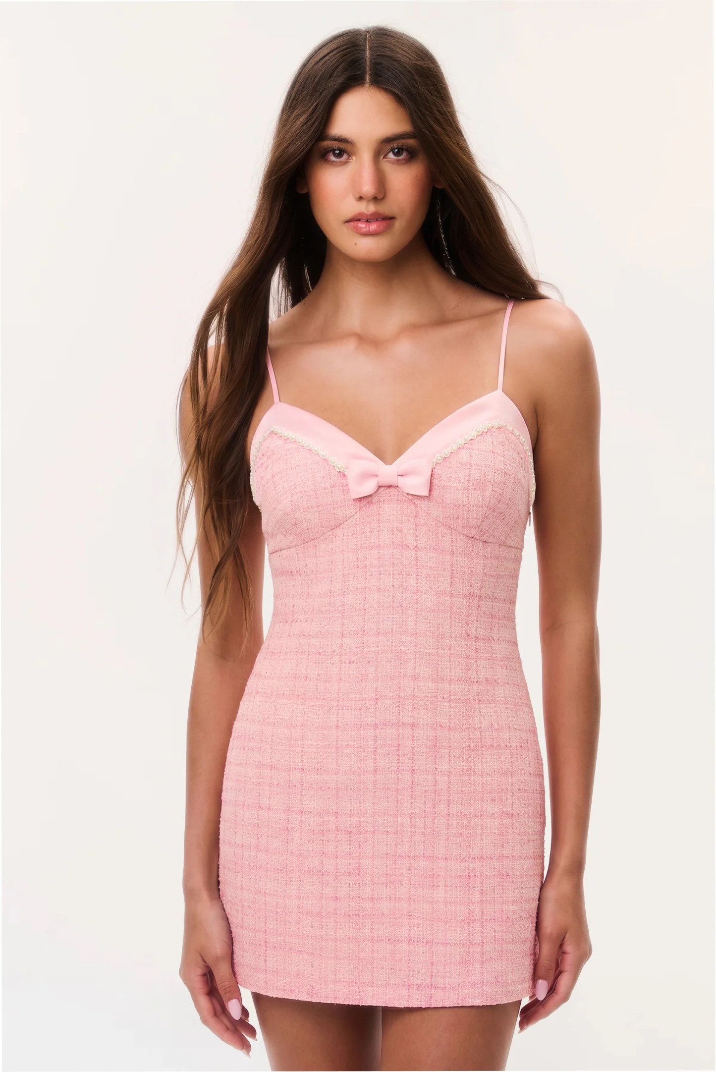 Florencio Tweed Mini Dress | LoveShackFancy