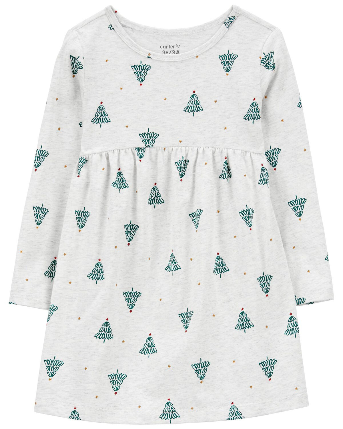 Toddler Christmas Tee Jersey Dress - Carter's | Carter's | Carter's Inc