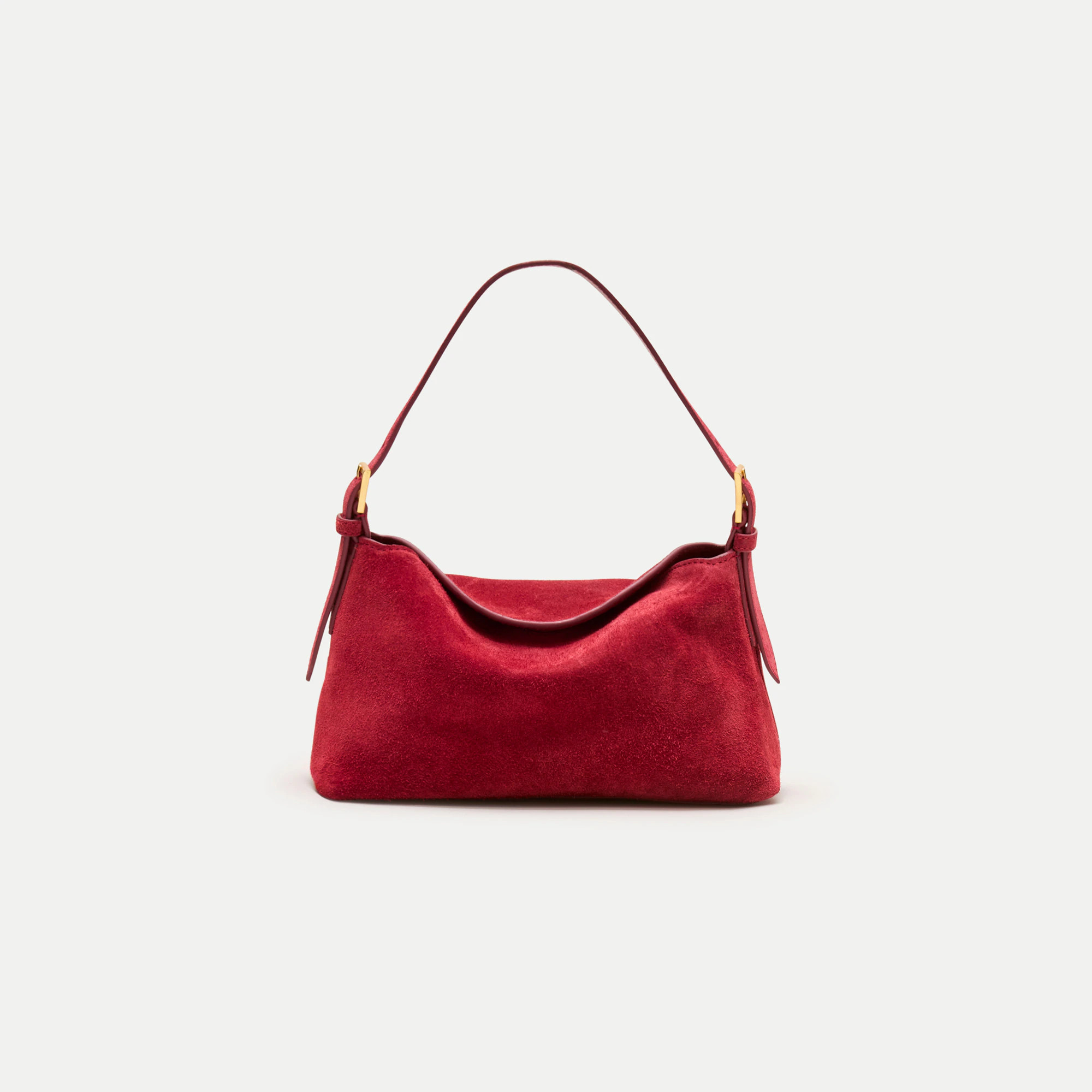 Berkeley small shoulder bag in suede | J. Crew US