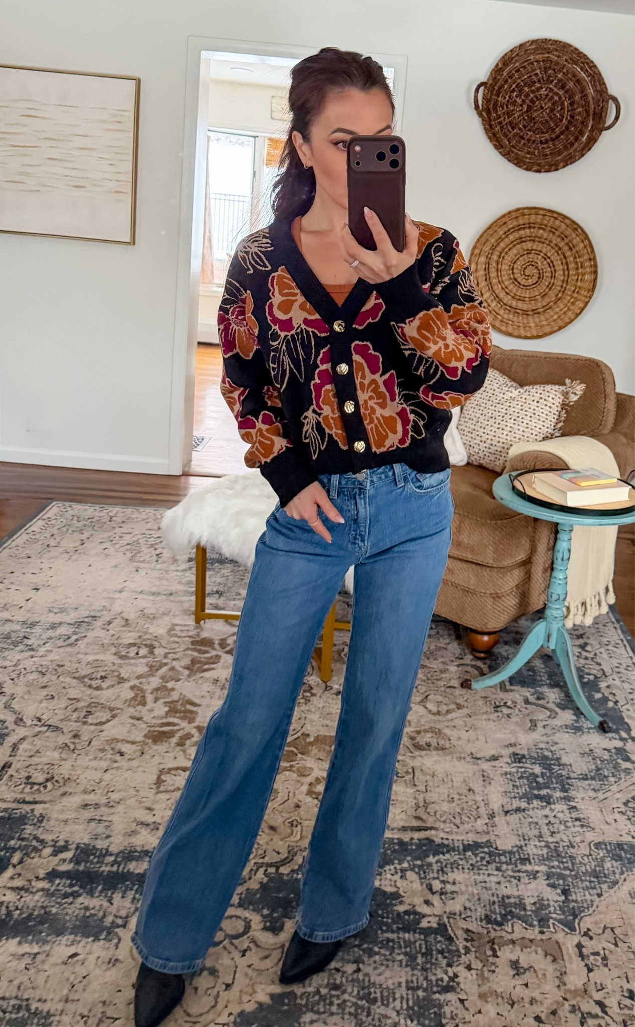 Winter fashion. Wide leg jeans. Cardigan. Vici collection  

#LTKdayinmylife #LTKPetite #LTKSaleAlert