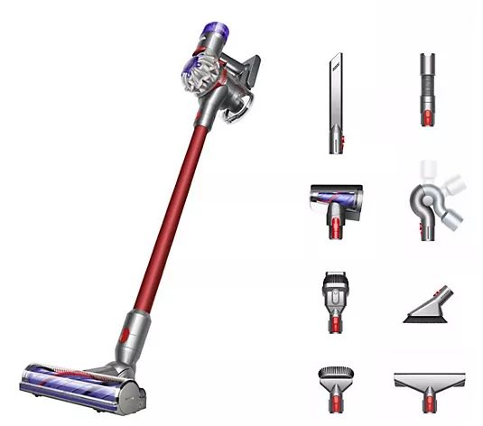 Dyson V8 Animal Extra De-tangle Cordfree Vacuum with 8 Tools - QVC.com | QVC