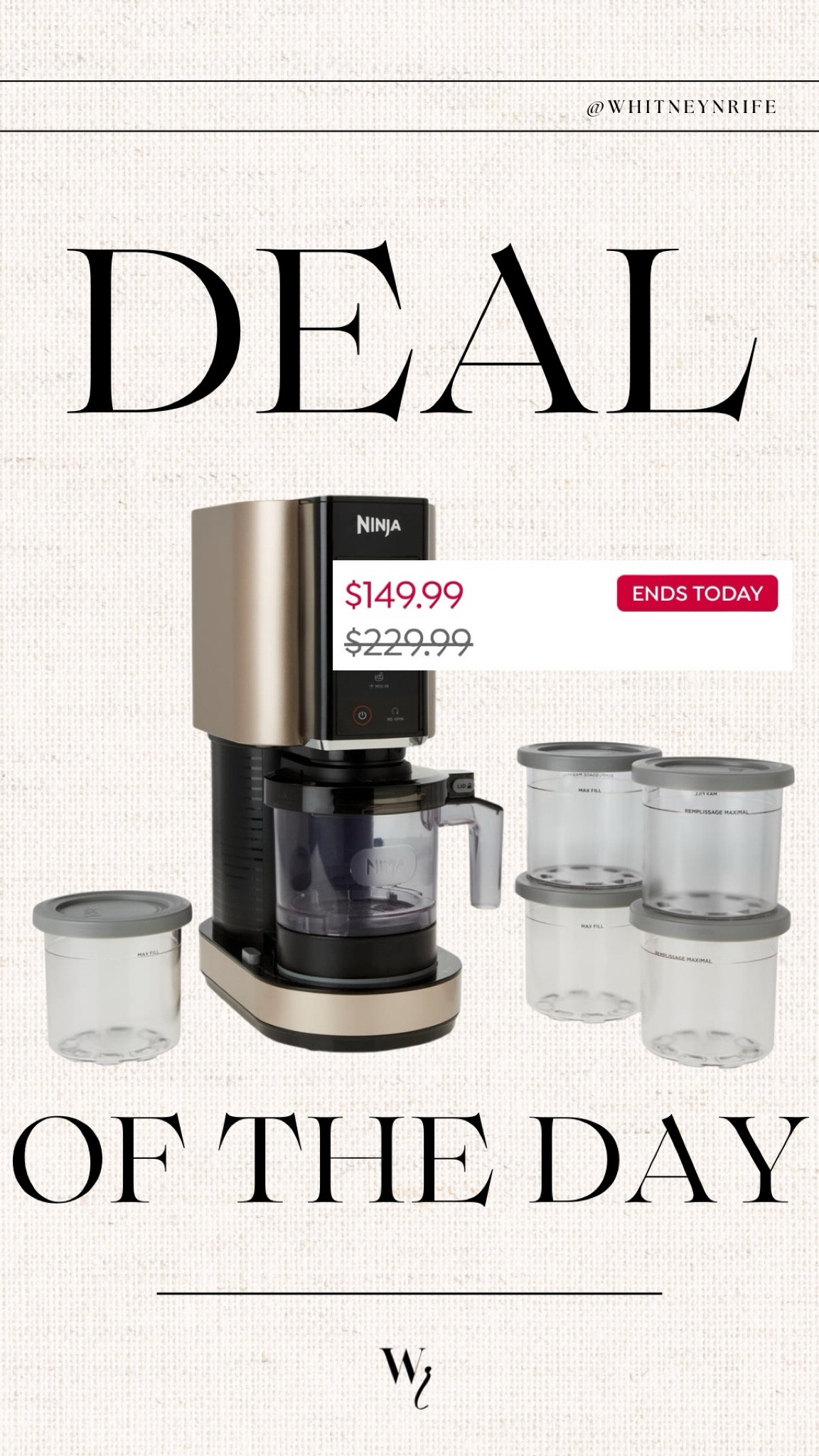 Ninja Creami deal! 
Create a new email account for HSN and use code HSN2024 for $10 off! Flex pay available! 

#LTKHome #LTKSaleAlert #LTKGiftGuide