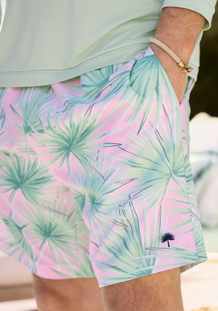 Sewing Down South x Crown & Ivy™ Jerry 7" Swim Trunks | Belk