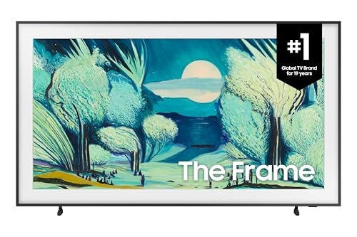 SAMSUNG 55-Inch The Frame 4K Smart TV, Art Mode, Matte Glare Free Screen, Slim Design, AI Gen 2 Processor, 144Hz, Slim Wallmount Included, One Connect Box, Q-Symphony - QN55LS03FAFXZC [Canada] (2025) | Amazon (CA)