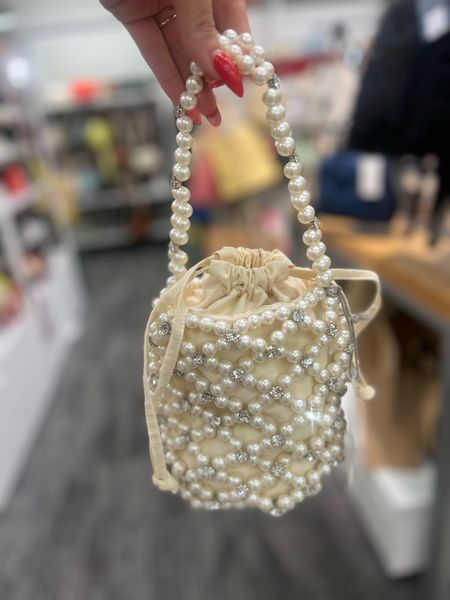 The Mini Embellished Pearl Bucket Bag - A New Day™ Off-White at Target is SO CUTE!! Snag it for your wedding guest dress or for your bridal shower or even bachelorette party! So cute!



Bride 
Target Find 
Bucket bag 
Mini purse 
Pearled purse 
Travel 


#LTKSeasonal #LTKItBag #LTKWedding