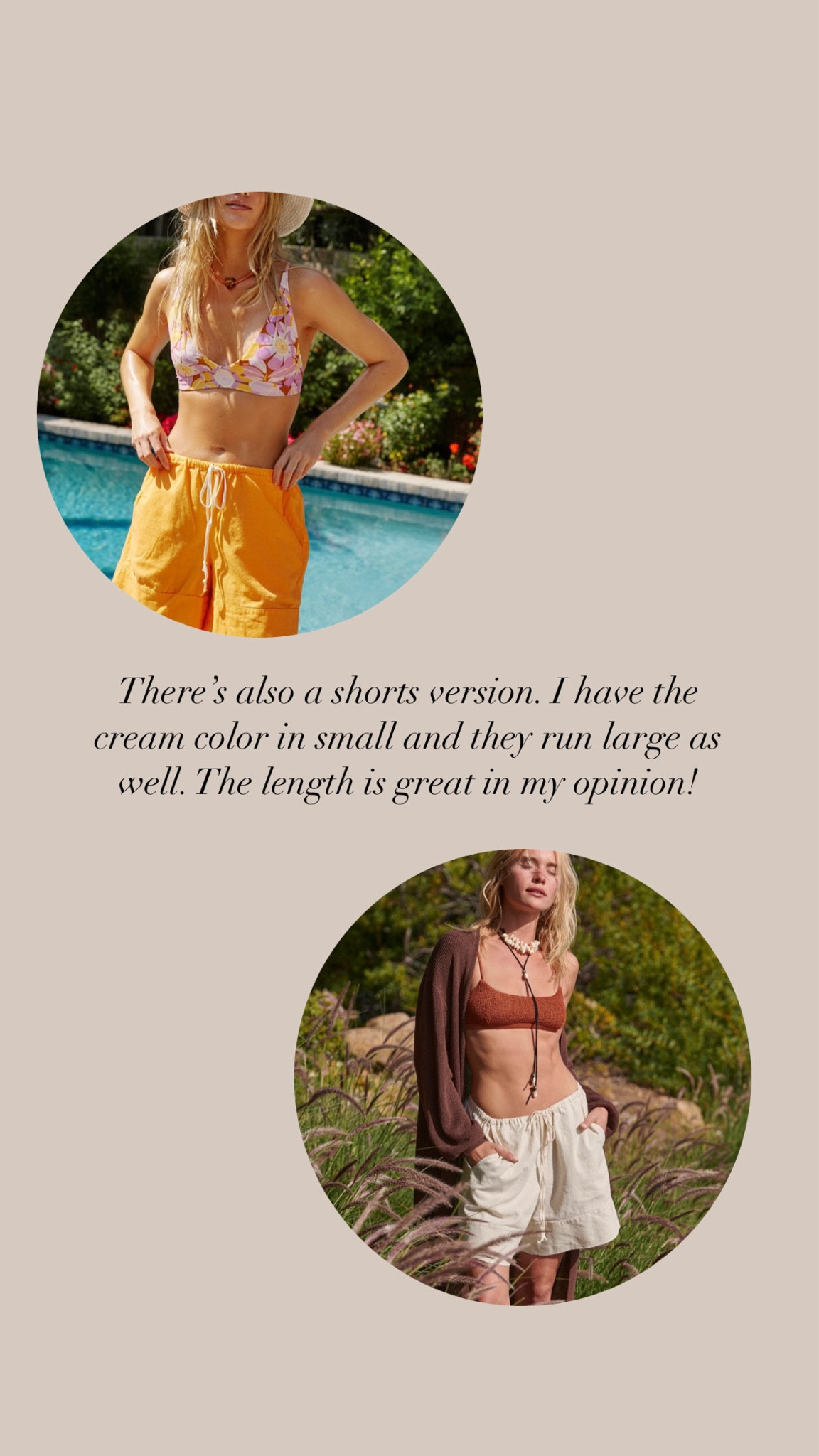 Linen Shorts 🌾

#LTKFindsUnder50 #LTKStyleTip #LTKSeasonal