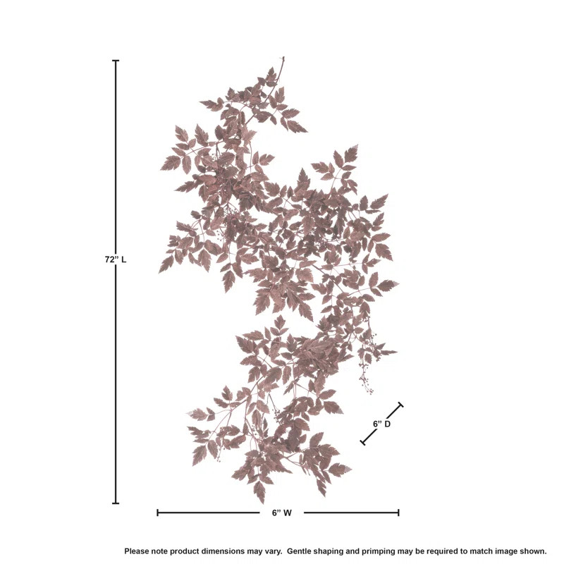 Primrue 72"Autumn Ruscus With Berry Garland | Wayfair | Wayfair North America