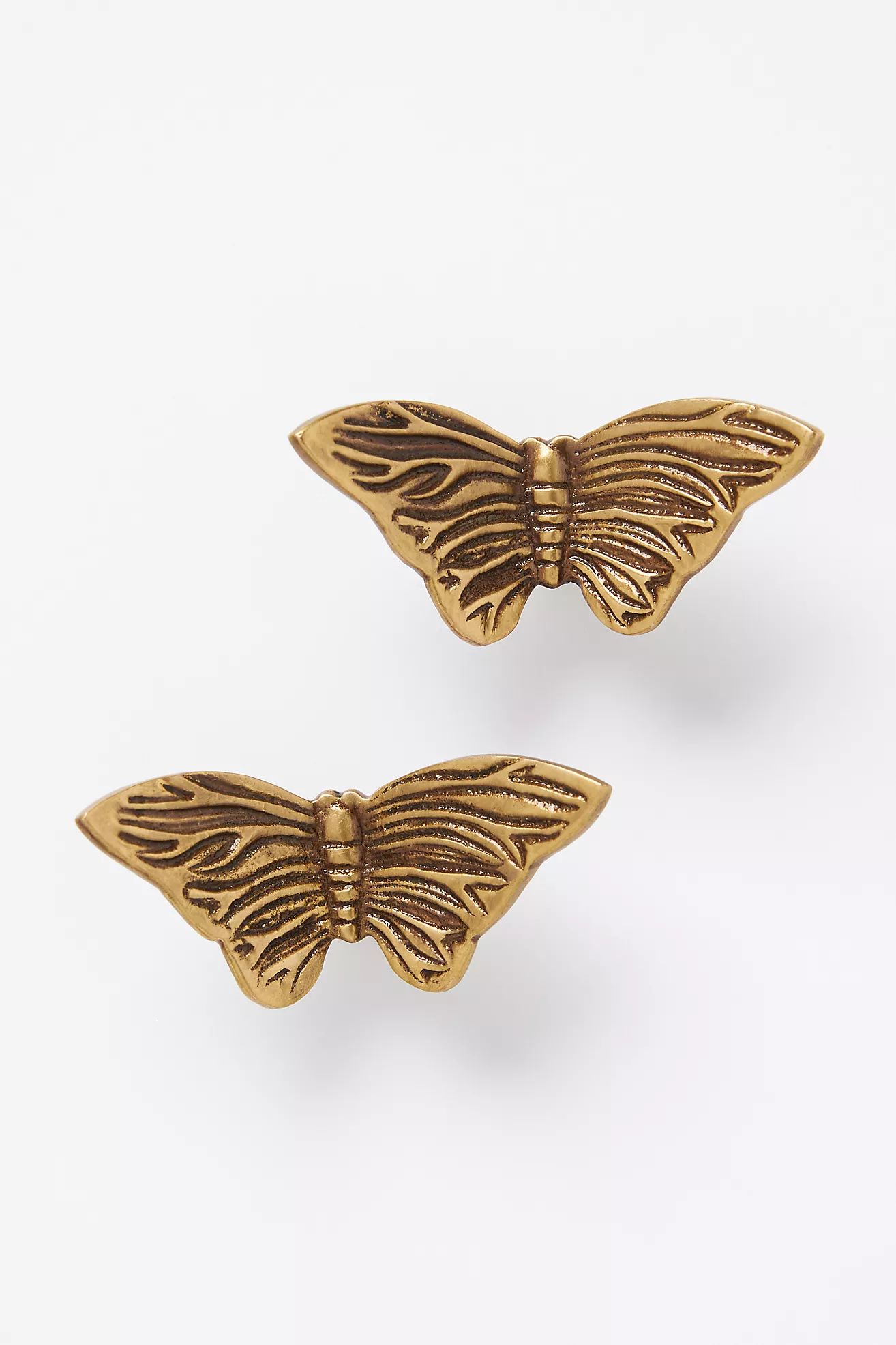 Melody Butterfly Knobs, Set of 2 | Anthropologie (US)