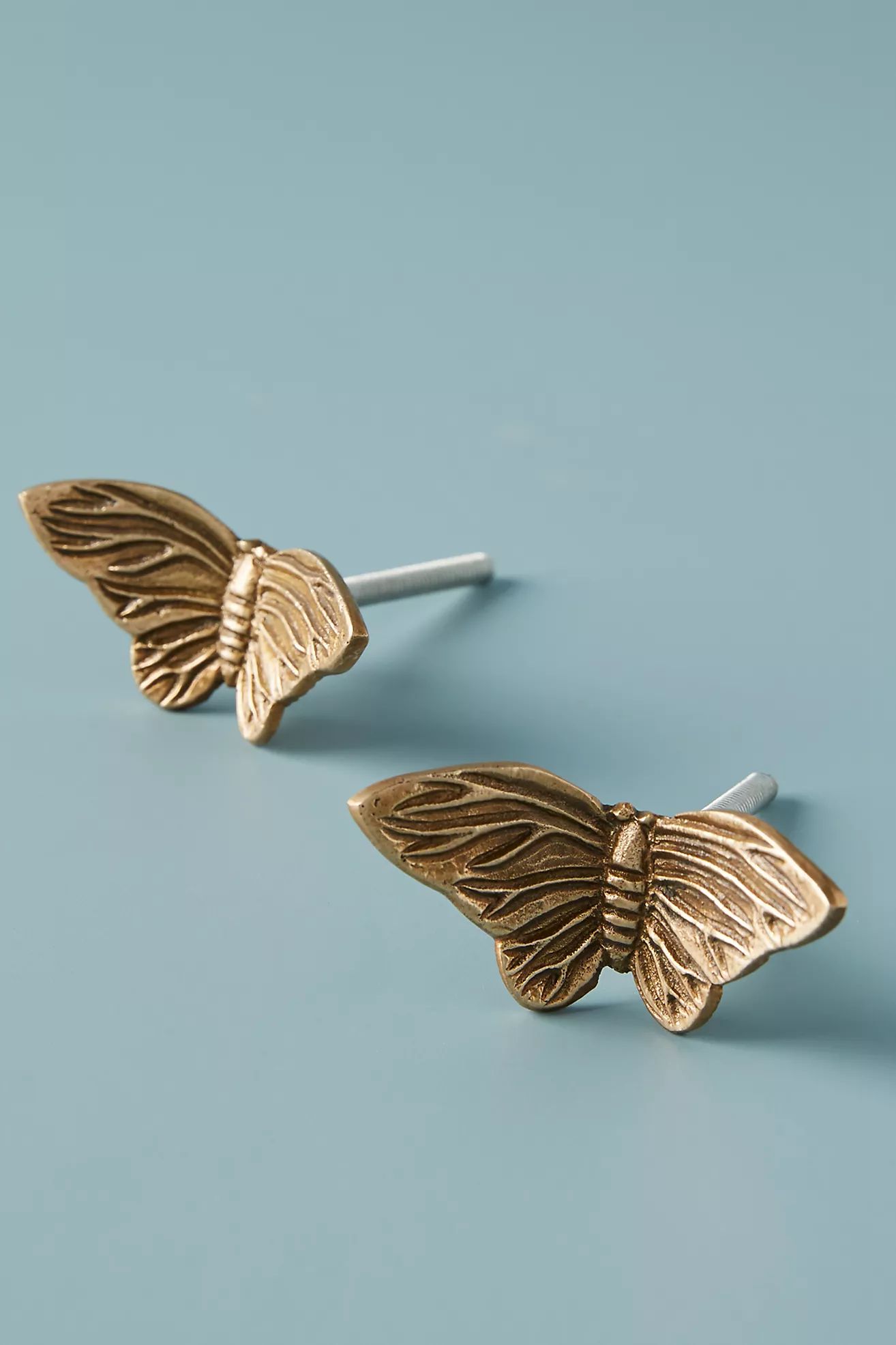 Melody Butterfly Knobs, Set of 2 | Anthropologie (US)