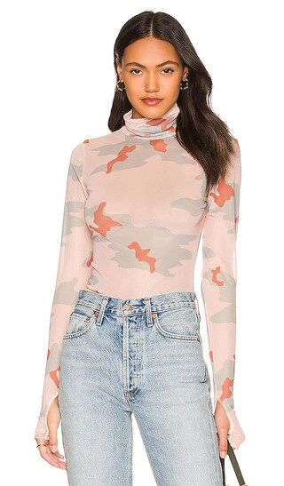 Zadie Top in Taupe Camo | Revolve Clothing (Global)